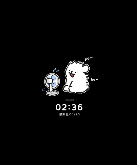 线条小狗 温度感知 screenshot