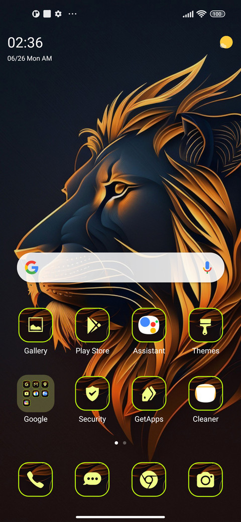 lion gold screenshot