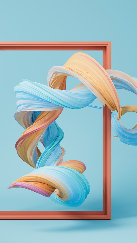 Creative flowing lines screenshot