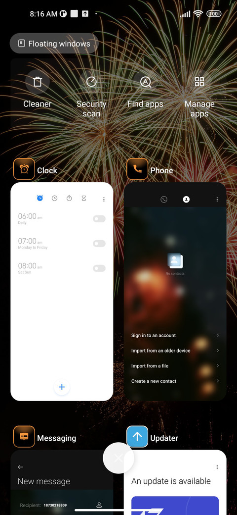 Firework screenshot
