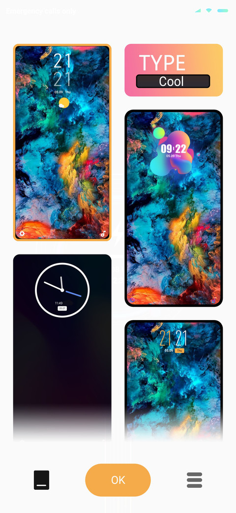 blue Dark v11 screenshot