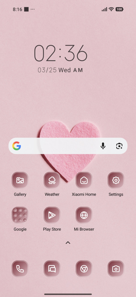 Pink Heart screenshot