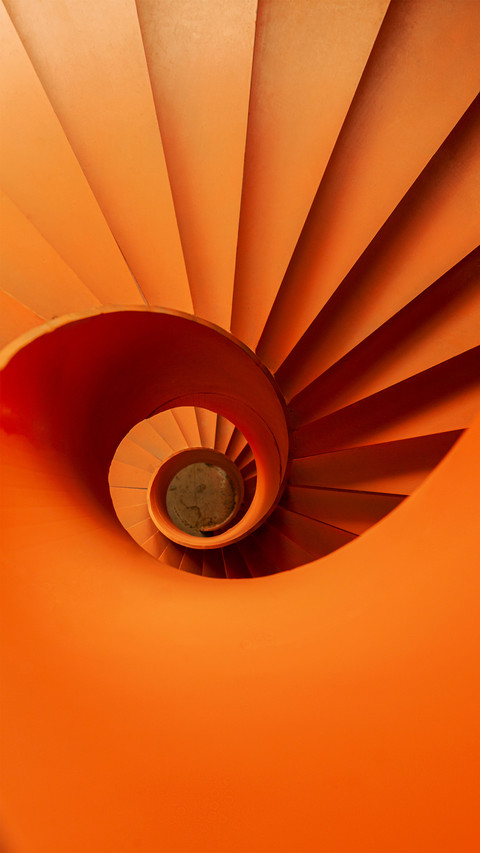 Orange spiral staircase screenshot
