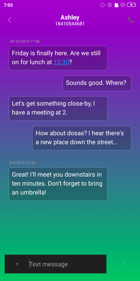 Feather screenshot