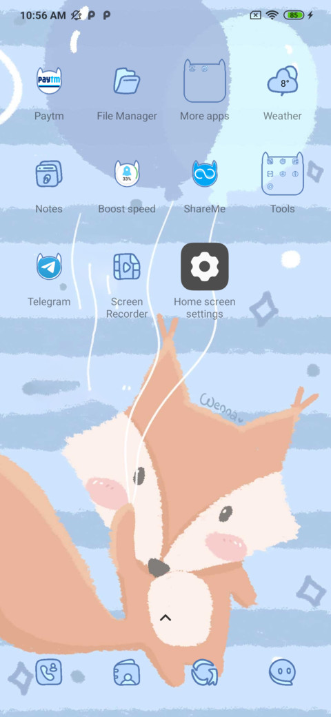 Dynamic fox screenshot