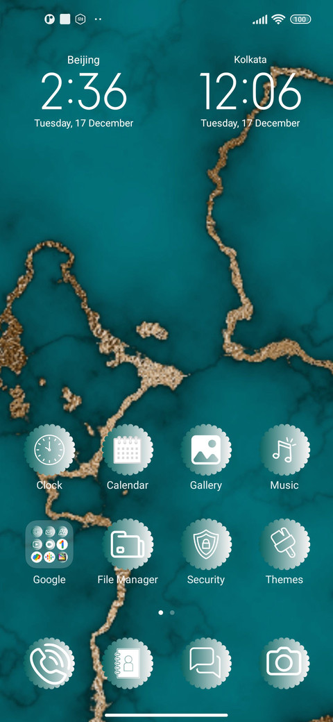 Marble screenshot