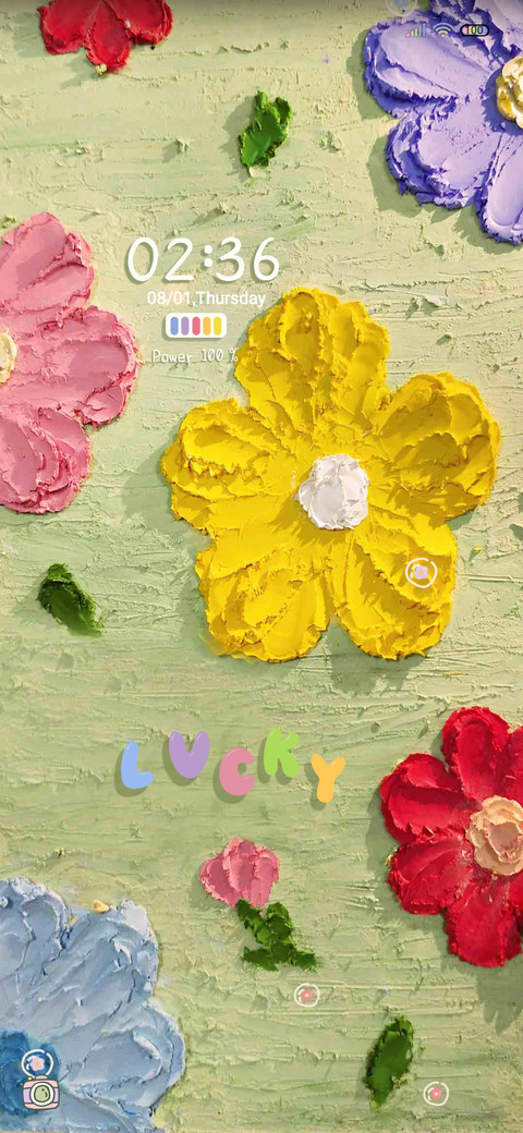 Canvas flower screenshot