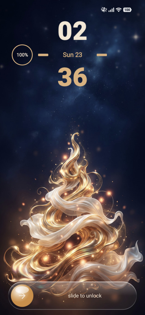 Golden Christmas screenshot