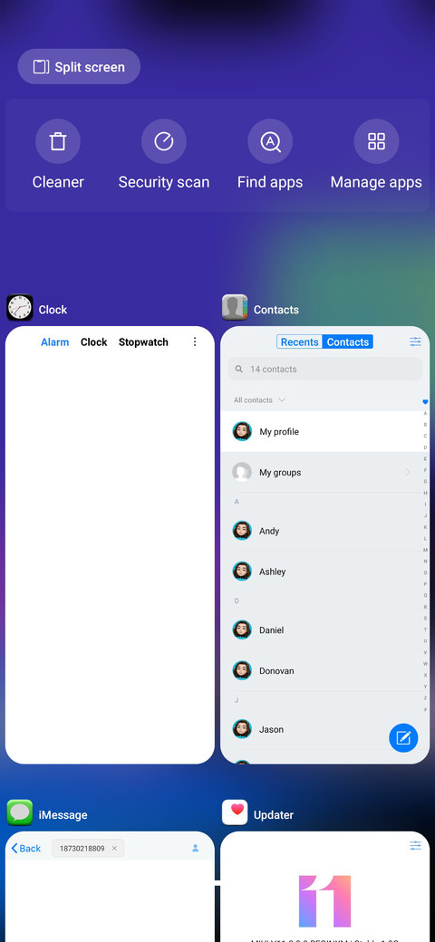MiOS RR v11 screenshot