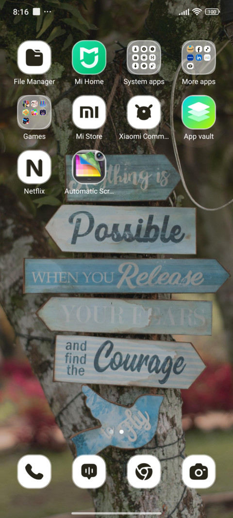 Positive Quote screenshot