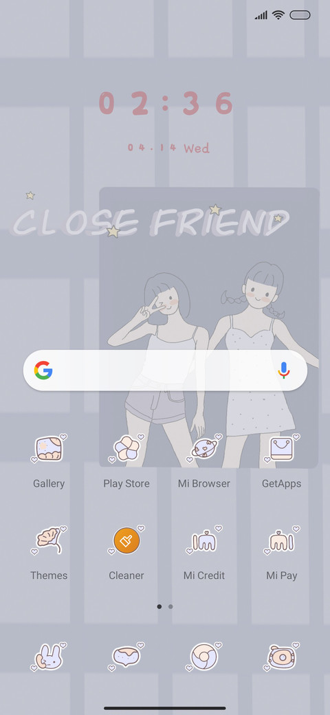 Girlfriend show screenshot