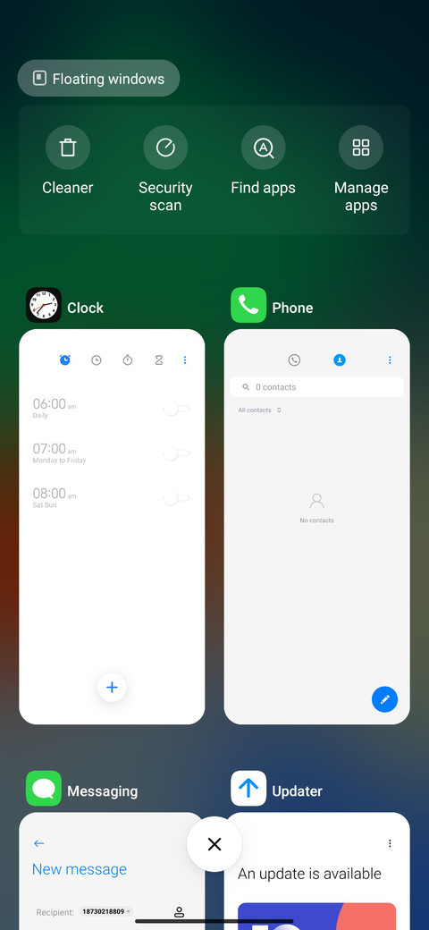 iOS 11 Pro screenshot