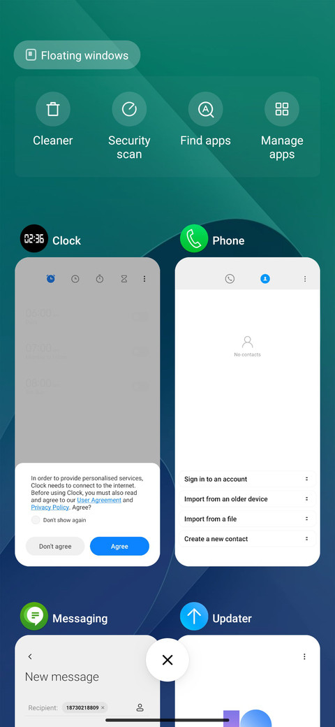 Asus ZenUI screenshot