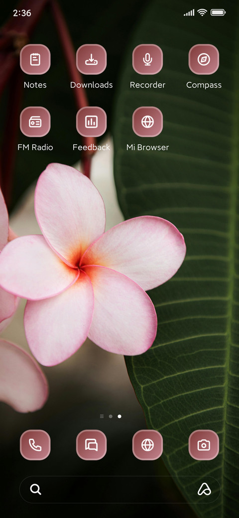 White Flower screenshot