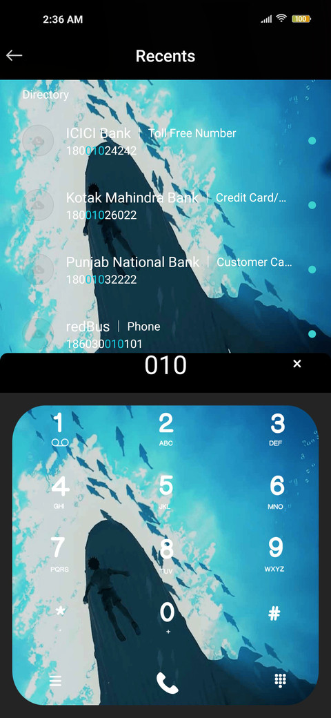 Whale and Sea screenshot