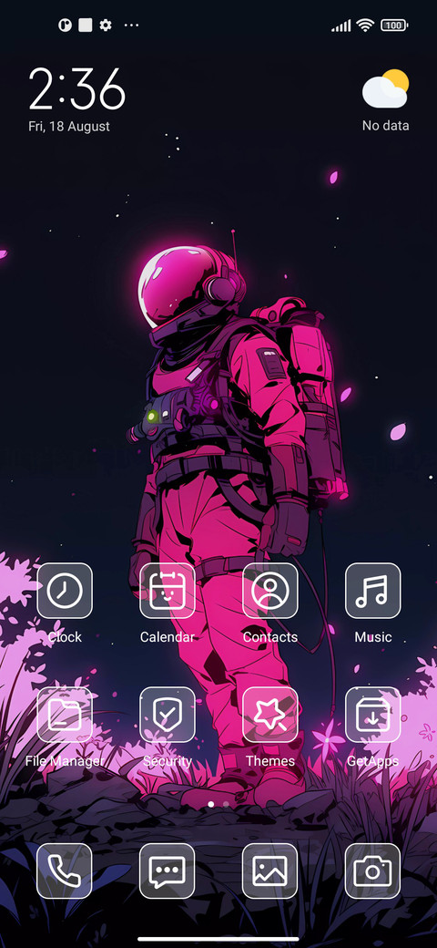 Night walk screenshot