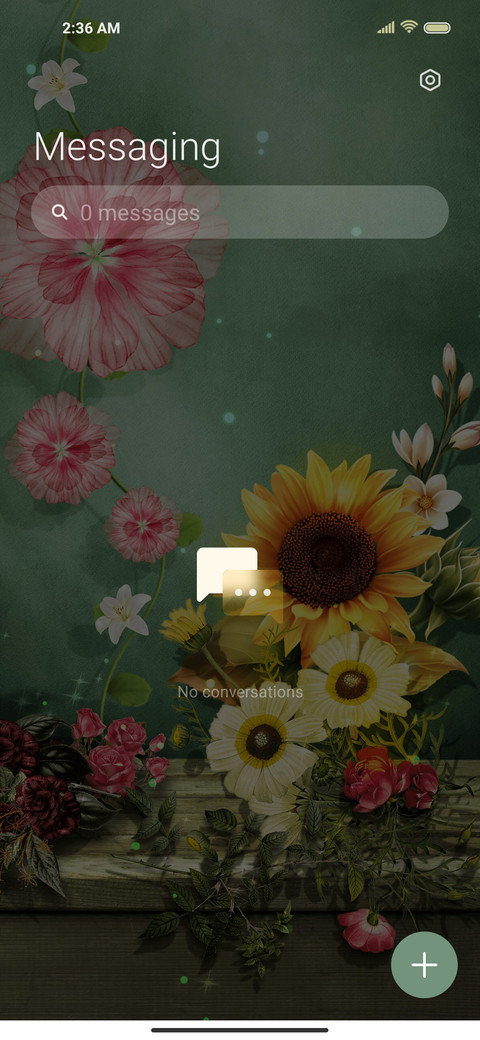 Spring flowers screenshot