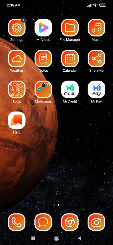 Mars screenshot