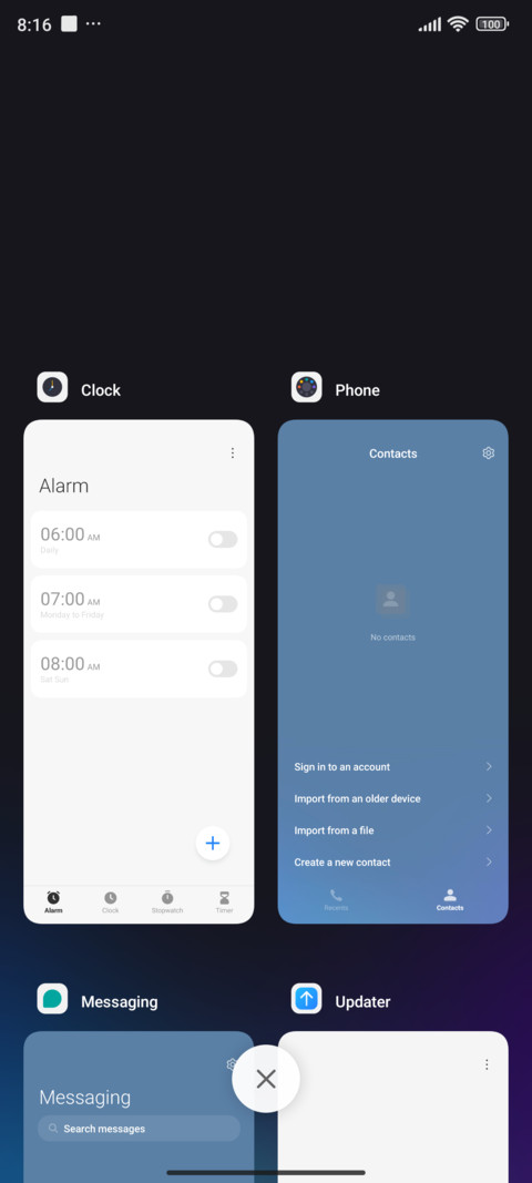 Simple round color screenshot