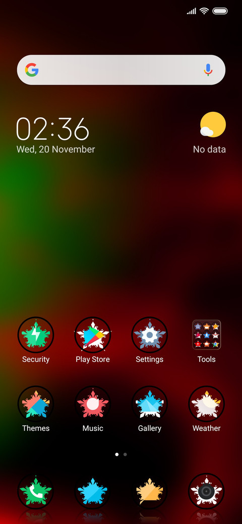 Red Abstract_DWM3 screenshot