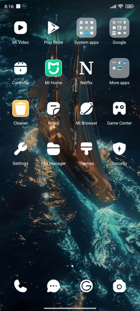 Night sailing screenshot