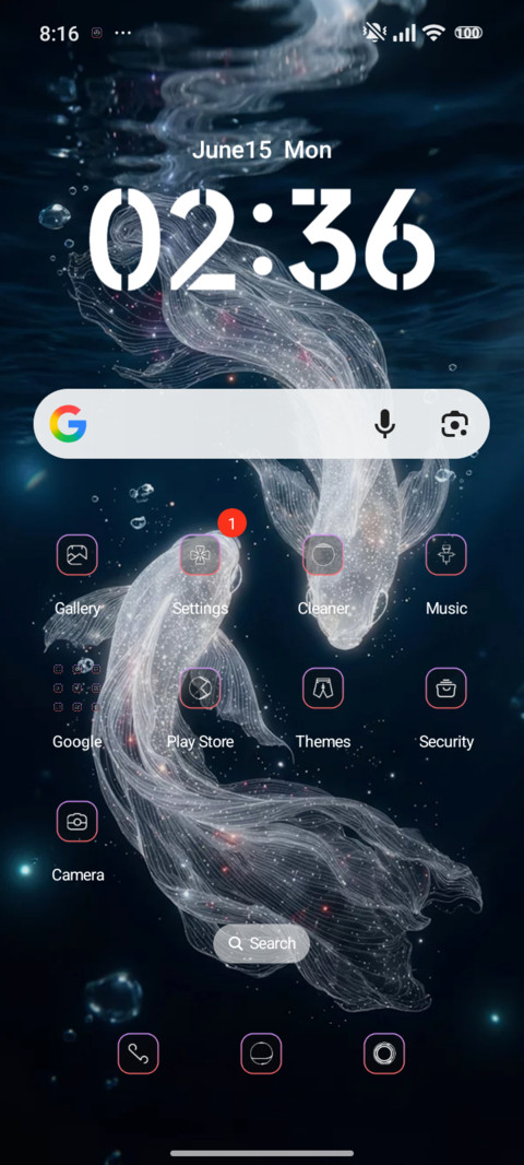Fish screenshot