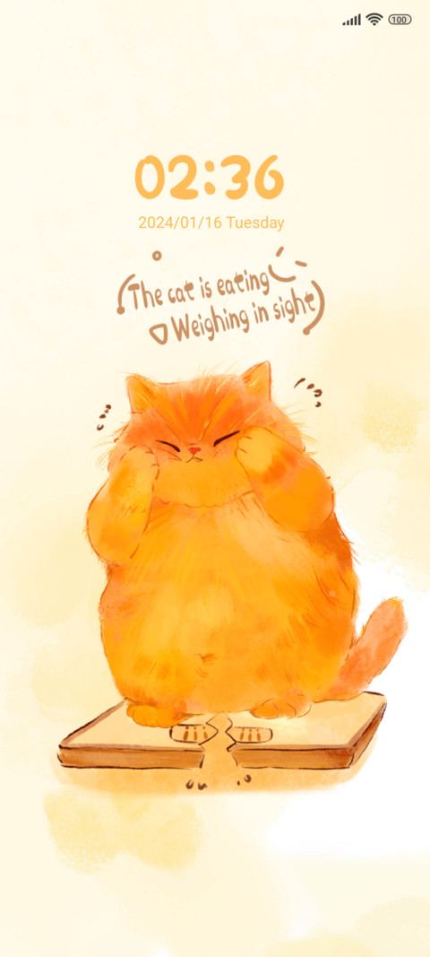 Weight loss cat screenshot