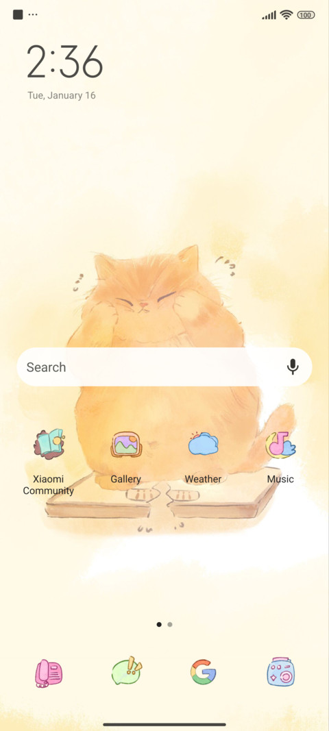 Weight loss cat screenshot