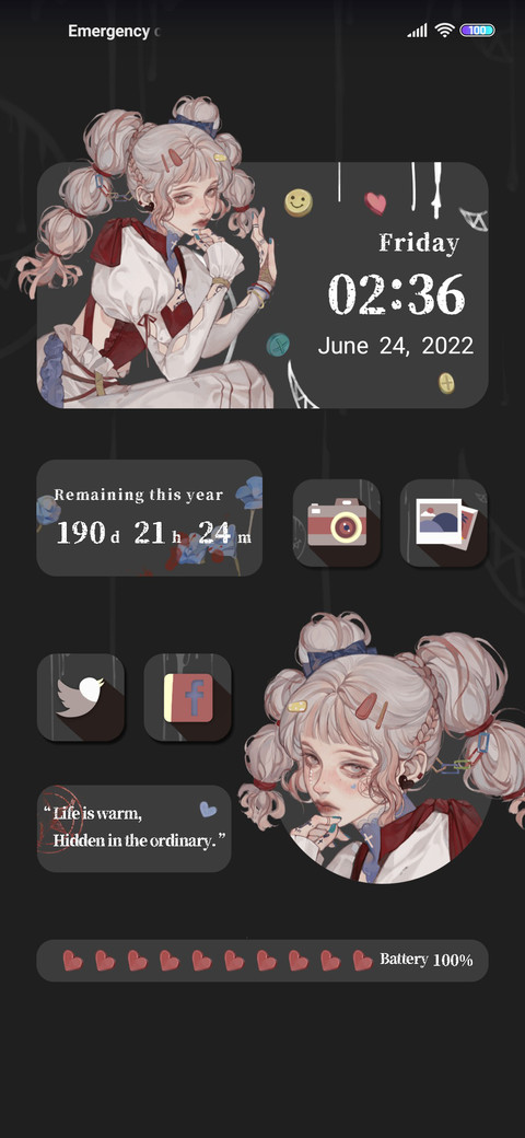 Goth girl screenshot