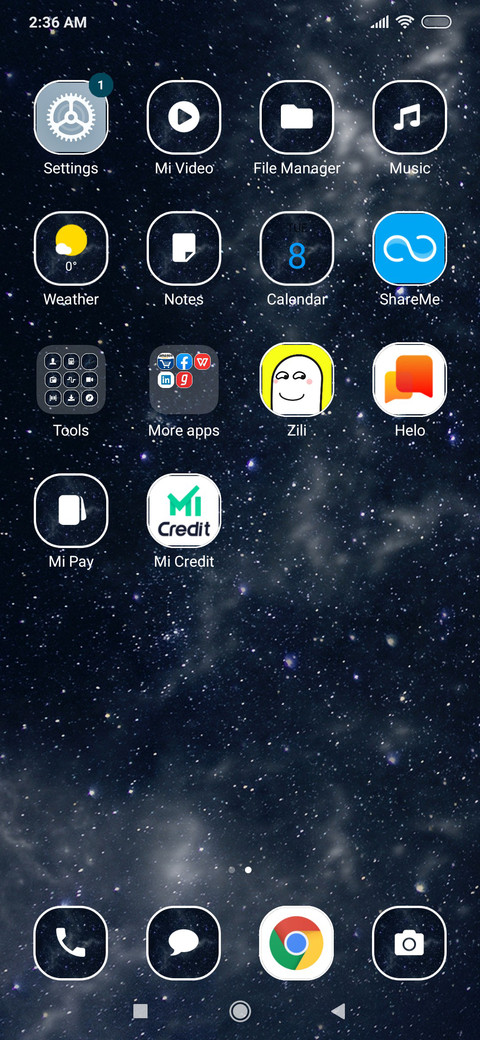 Starry Dark Night_3MDS screenshot