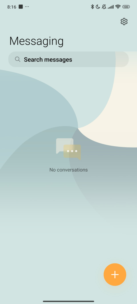 Teal Cream Curve screenshot