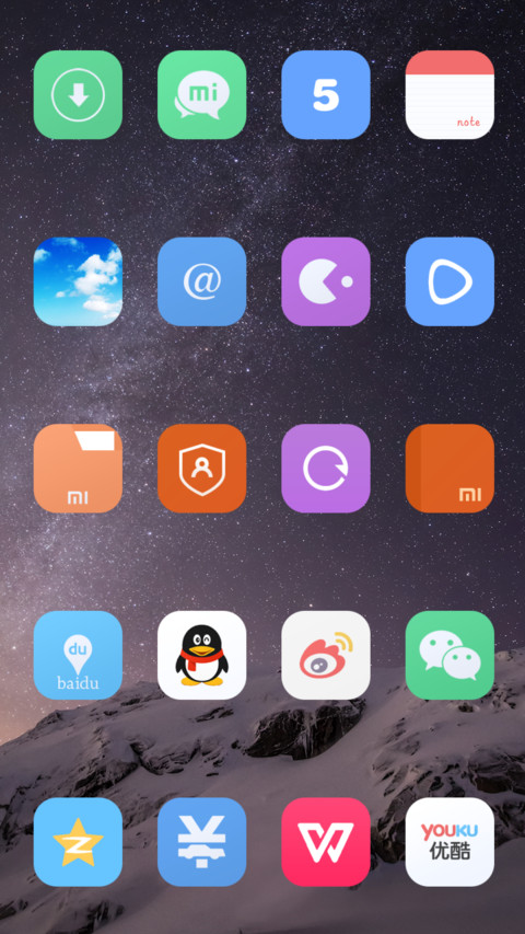 iOS Mi pro（标准版） screenshot