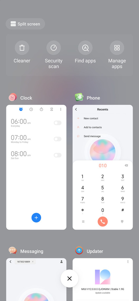 Three Screen Fluid screenshot