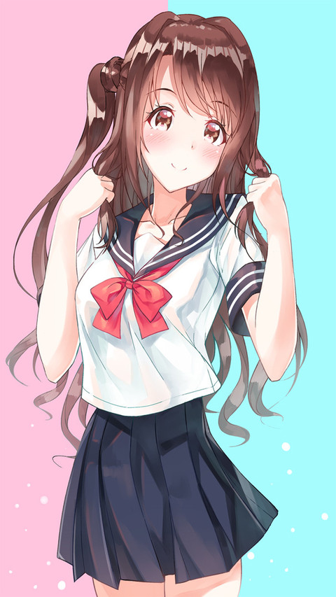 校服女孩 screenshot