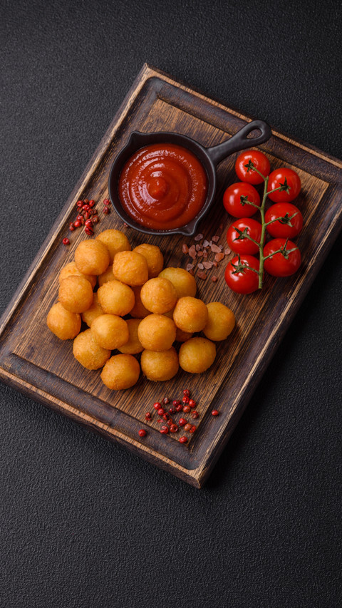 Golden Crispy Balls: A Delightful Western Dish screenshot