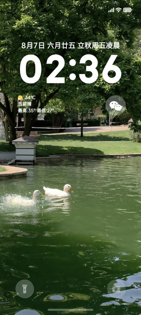澎湃绿色景深 screenshot