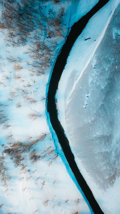 Appreciate the winter solstice artistic conception of the screenshot