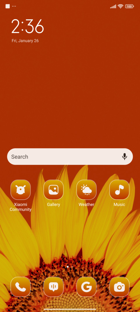 Sunflower CloseUp screenshot