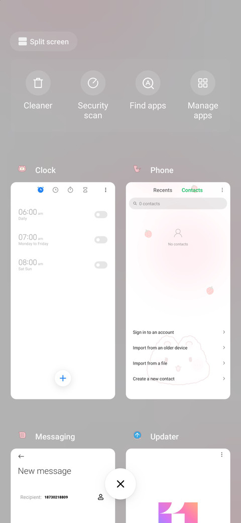 Rabbit Bear Diary screenshot