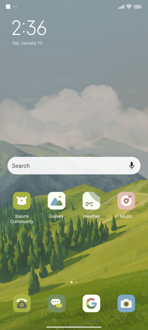 Mountain Range screenshot