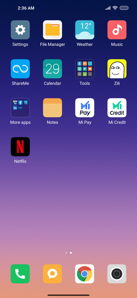MIUI 9 MOD screenshot