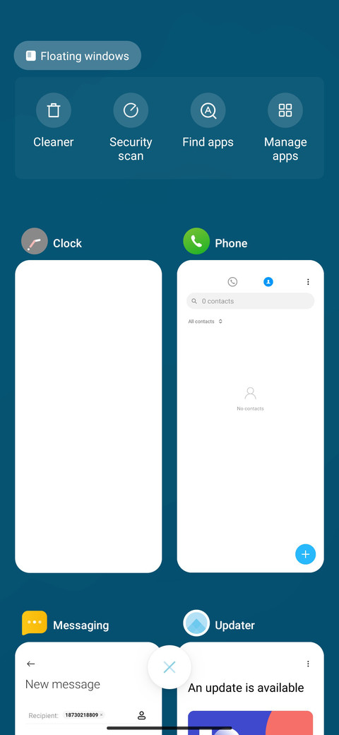 First screenshot