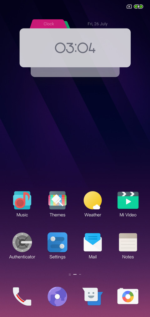 Material Design screenshot