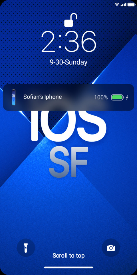 iOS SF Theme V10 screenshot
