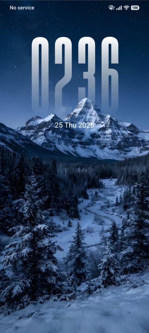 Snowy Peaks screenshot