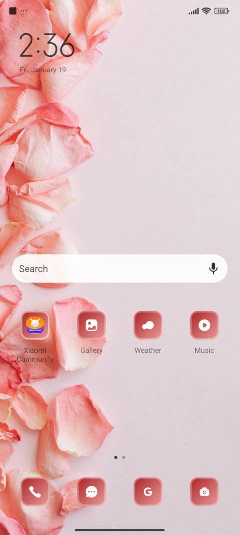 Petals screenshot