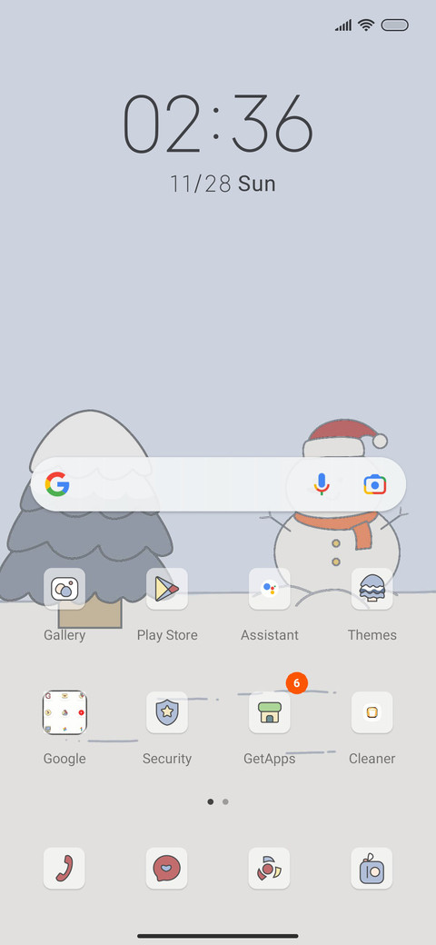 Healing the snow screenshot