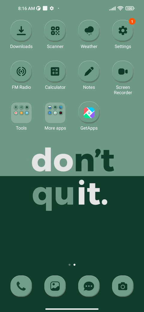 Don't Quit screenshot