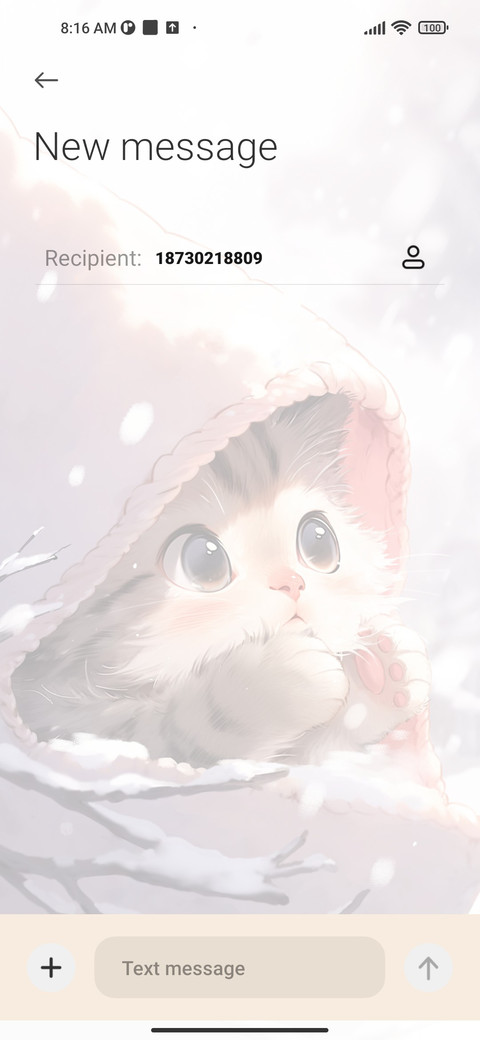 Cats Watch Snow screenshot