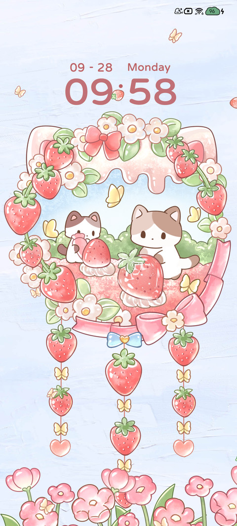 Strawberry Cat screenshot